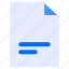 document, file, extension, format 