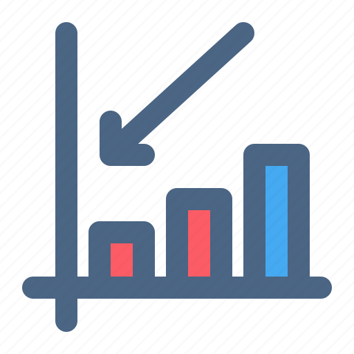 Finance, loss graph, graph, report, diagram icon - Download on Iconfinder