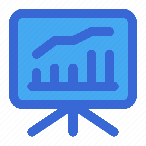 Finance, presentation, business, businessman, graph icon - Download on Iconfinder