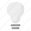 idea, bulb, creative, innovation, lamp 