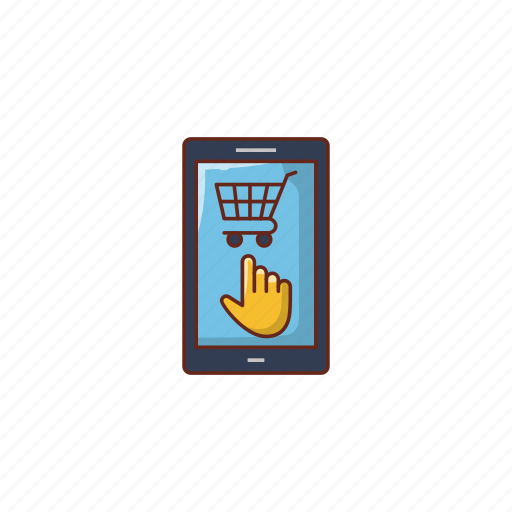 Cart, shopping, ecommerce, mobile, buying icon - Download on Iconfinder