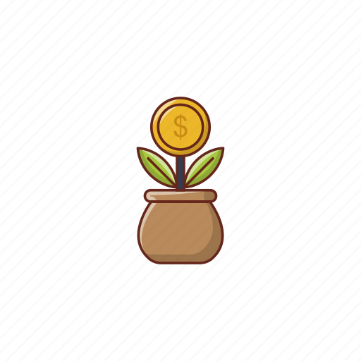 Growth, investment, profit, business, dollar icon - Download on Iconfinder