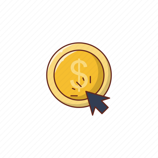 Payperclick, online, business, finance, investment icon - Download on Iconfinder