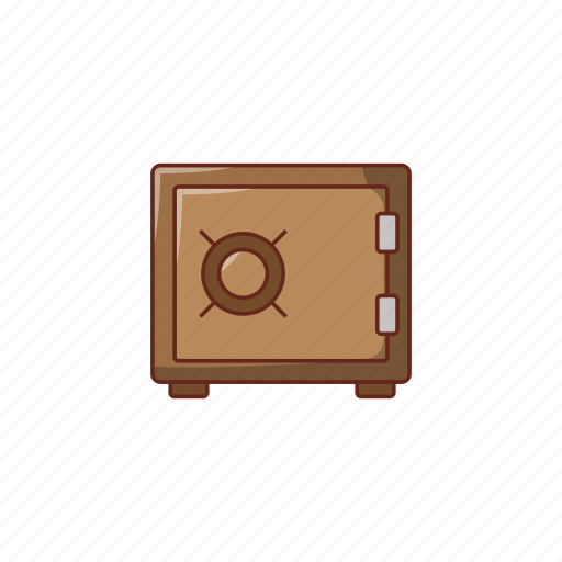 Vault, securitybox, locker, protection, finance icon - Download on Iconfinder