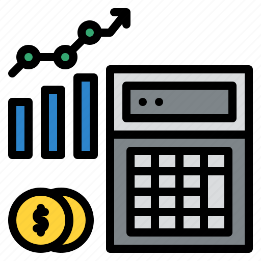 Business, calculation, finance, profit, money icon - Download on Iconfinder