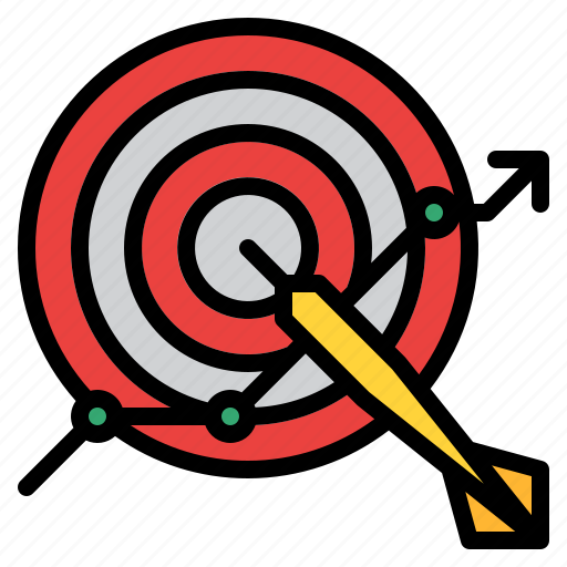 Business, goal, target, purpose, objectives icon - Download on Iconfinder