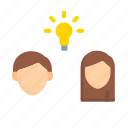 idea, businessman, creativity, light bulb, business person, employee, inspiration