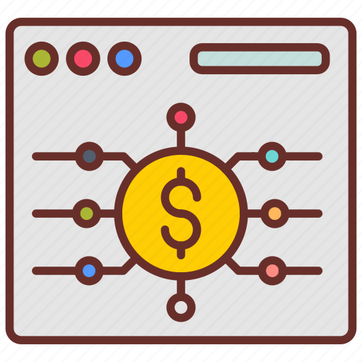 Affiliate, linking, online, presence, dollar, attraction, connections icon - Download on Iconfinder