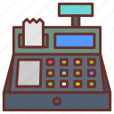 cash, register, checkout, printer, receipt, adding, machine, billing