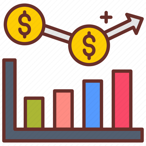 High, cost, premium, price, bar, chart, dollar icon - Download on Iconfinder