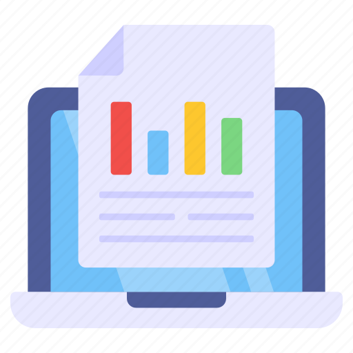 Online data analytics, online infographic, online statistics, business data, polyline chart icon - Download on Iconfinder
