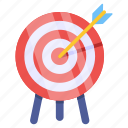 target, aim, objective, goal, purpose