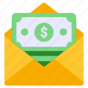 money envelope, cash envelope, monetize, dollar envelope, banknote envelope