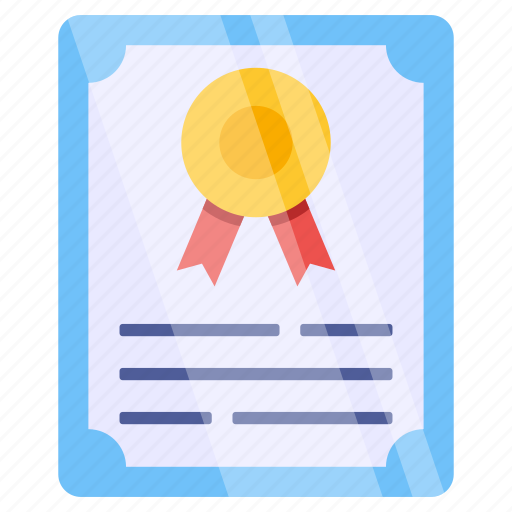 Business certificate, deed, credential document, degree, diploma icon - Download on Iconfinder