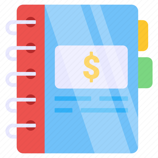 Finance book, business book, booklet, handbook, guidebook icon - Download on Iconfinder