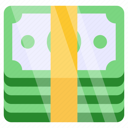 Money stack, banknotes, cash stack, finance, economy icon - Download on Iconfinder