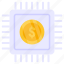 financial processor, microchip, microprocessor, money processor, cash processor 