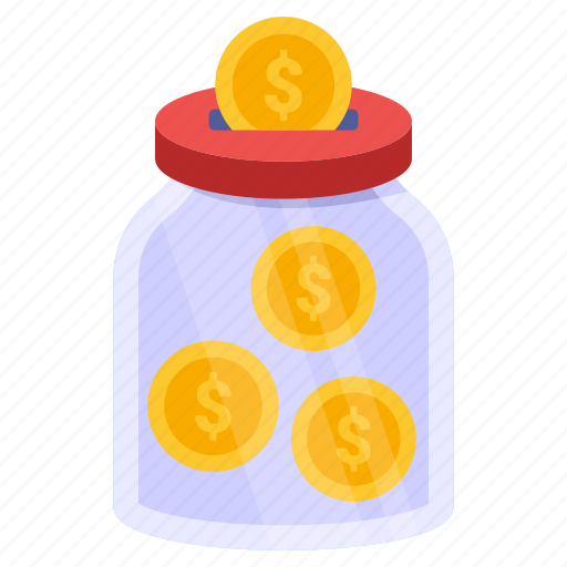 Money jar, money box, money collection, coins jar, coins box icon - Download on Iconfinder