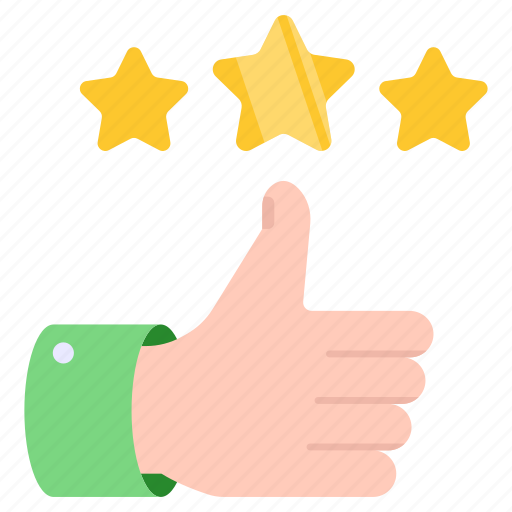 Customer ratings, reviews, ranking, feedback, thumb up icon - Download on Iconfinder