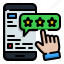 feedback, rating, click, review, marketing, star 