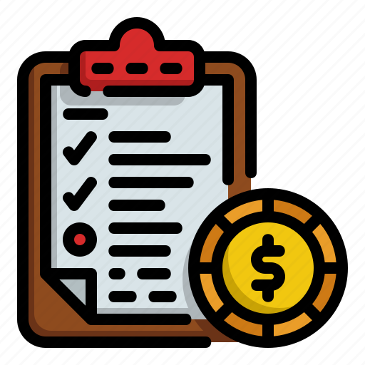 Price, list, money, business, finance, clipboard, dollar icon - Download on Iconfinder