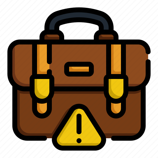 Risk, management, incident, business, finance, signaling, briefcase icon - Download on Iconfinder