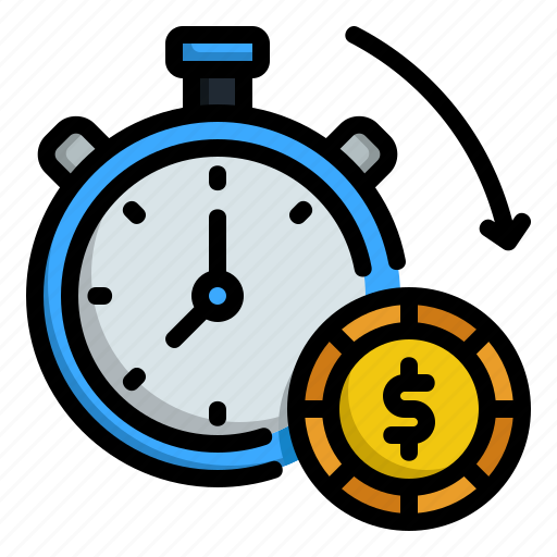 Time, is, money, business, and, finance, date icon - Download on Iconfinder