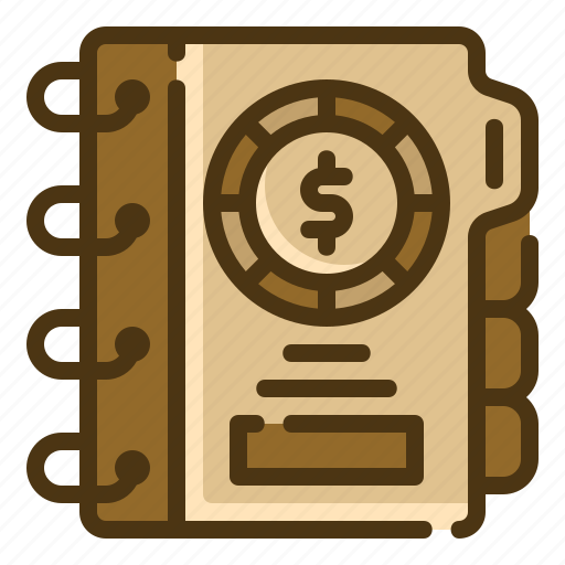 Accounting, book, finance, business, math, money icon - Download on Iconfinder
