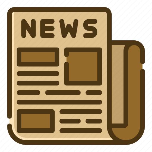 News, newspaper, report, business, finance, text icon - Download on Iconfinder