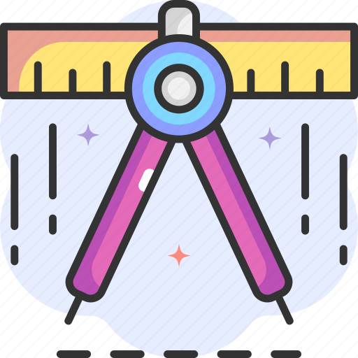 Scale, creative, compass, measurement icon - Download on Iconfinder