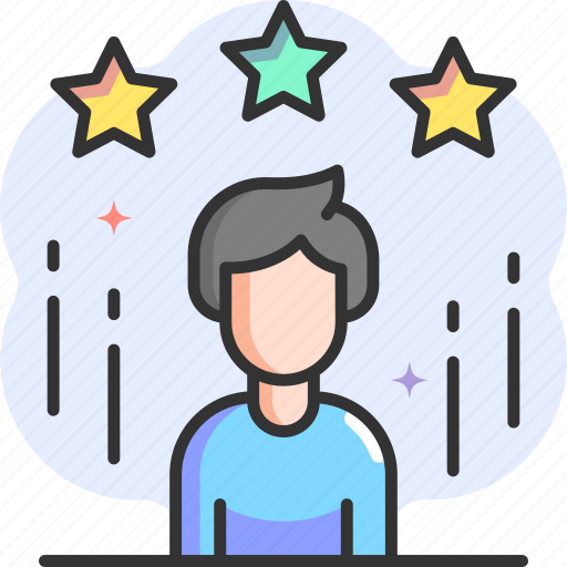 Employee, favorite, stars, people, rating icon - Download on Iconfinder