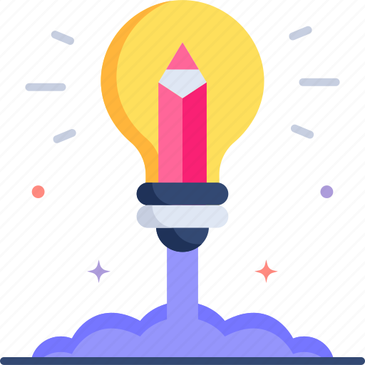 Creative, launch, bulb, innovation, idea icon - Download on Iconfinder