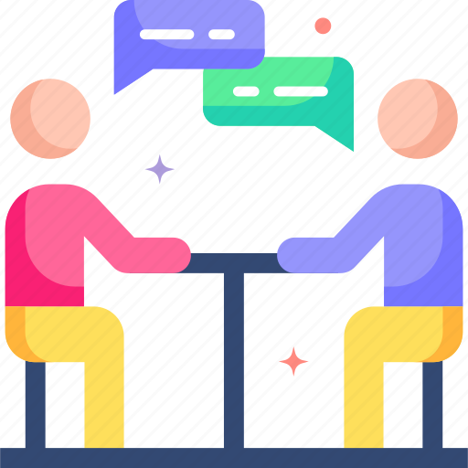 Meeting, chat, conversation, discussion, talk icon - Download on Iconfinder