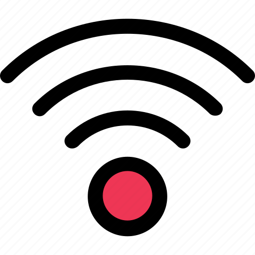 Hotspot, wifi signals, wifi waves, wireless fidelity, wlan icon - Download on Iconfinder