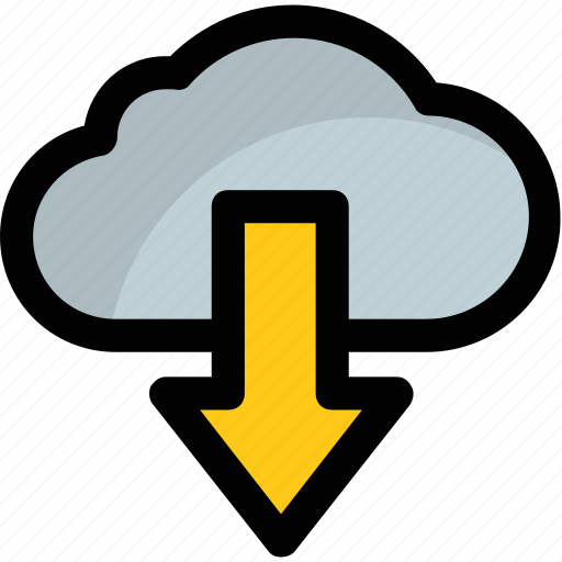Cloud computing, cloud downloading, cloud network, cloud storage, data transfer icon - Download on Iconfinder
