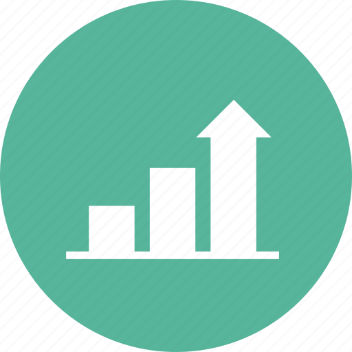 Bar graph, chart, increase, profit, progress, up icon - Download on Iconfinder