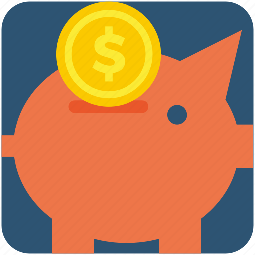 Business, coin, dollar, money, piggy bank, saving icon - Download on Iconfinder
