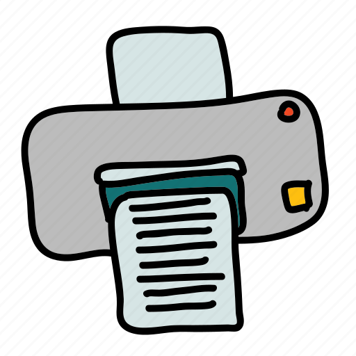 Business, office, paper, printer, technology icon - Download on Iconfinder
