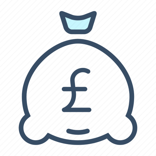 Budget, business, finance, interest, investment, money bag, pound icon - Download on Iconfinder