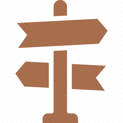 Decision, direction sign, indication sign, navigation, road sign icon - Download on Iconfinder