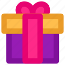 box, gift, present 