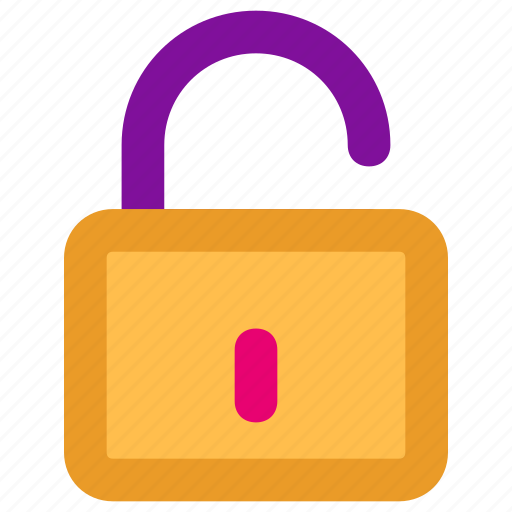 Open, padlock, secure, security, unlock icon - Download on Iconfinder