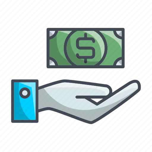 Hand, money, gesture, payment icon - Download on Iconfinder