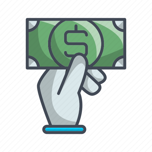 Buy, hand, money, shop icon - Download on Iconfinder