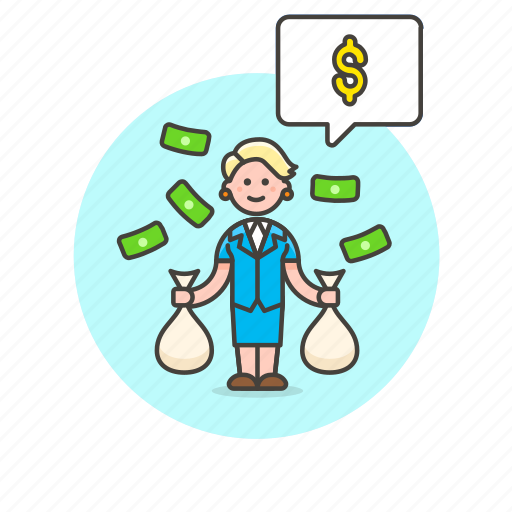 Business, income, cash, dollar, money, salary, wage icon - Download on Iconfinder