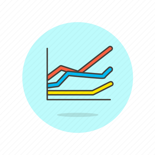 Business, graph, line, analytics, chart, finance, growth icon - Download on Iconfinder