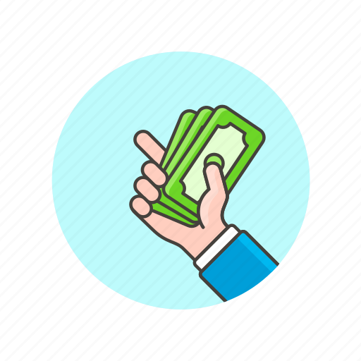 Business, money, payment, cash, finance, hand icon - Download on Iconfinder