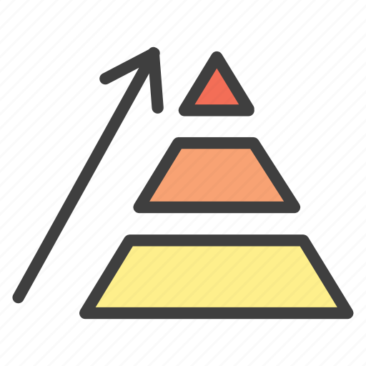 Chart, development, growth, pyramide icon - Download on Iconfinder