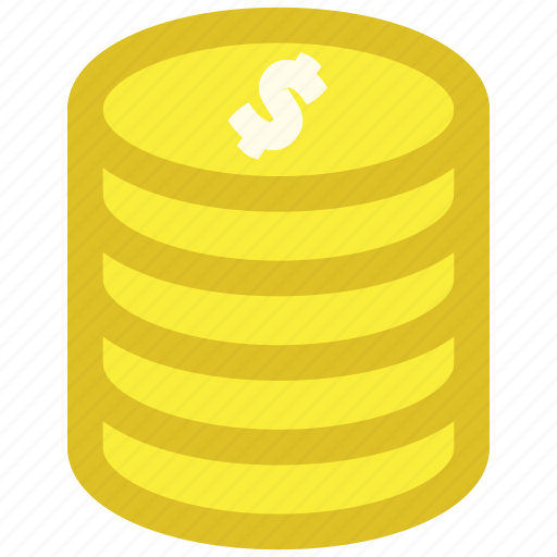 Cash, coins, dollar, earnings, money icon - Download on Iconfinder