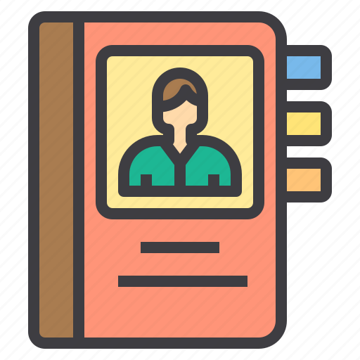 Book, business, contact, finance, management, marketing, profile icon - Download on Iconfinder